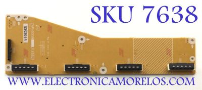 TARJETA (SS2) PARA TV PANASONIC / NUMERO DE PARTE TNPA5009 / ES0306A / PANEL MC216F30F12 / MODELO TH-85PF12U